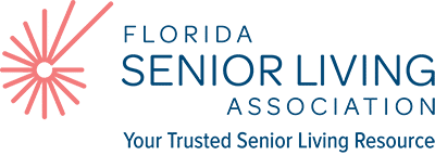 Florida senior living association logo.