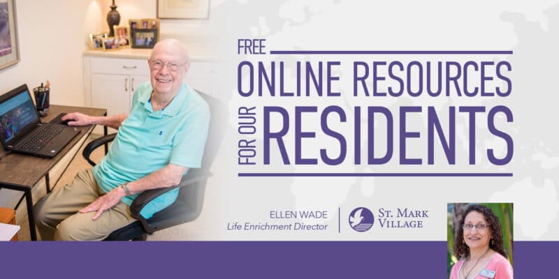 Free online resources for residents.