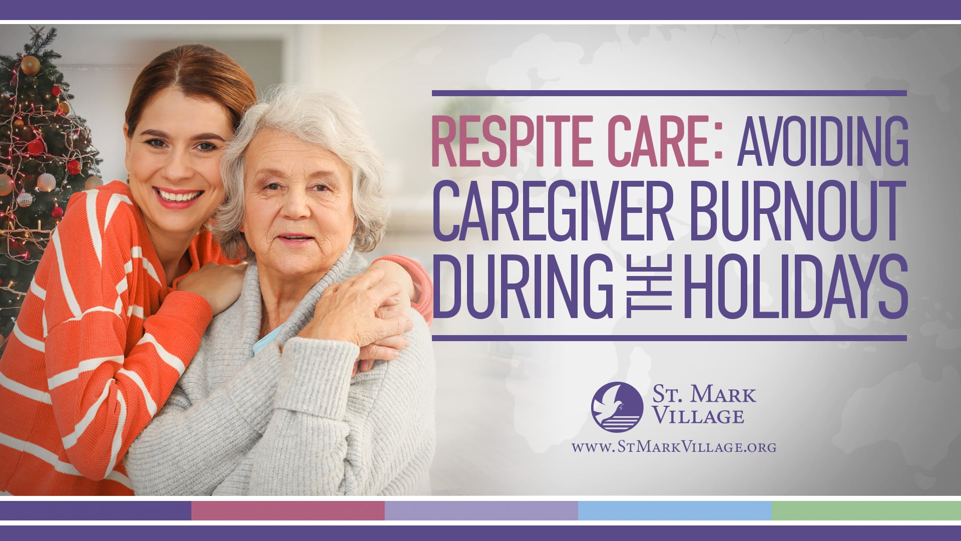 Respite care avoiding caregiver burnout during the holidays.