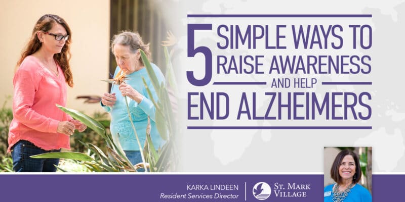 5 simple ways to raise awareness and end alzheimer's.