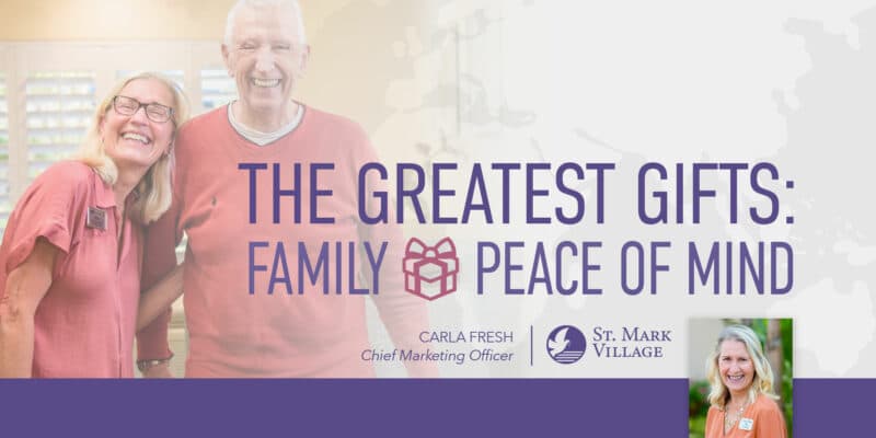 The greatest gifts family peace of mind.