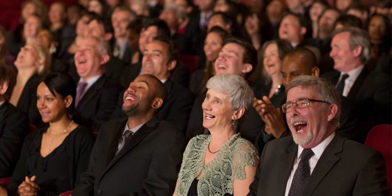 Palm Harbor’s arts enthusiasts can be heard with laughter echoing throughout the auditorium.