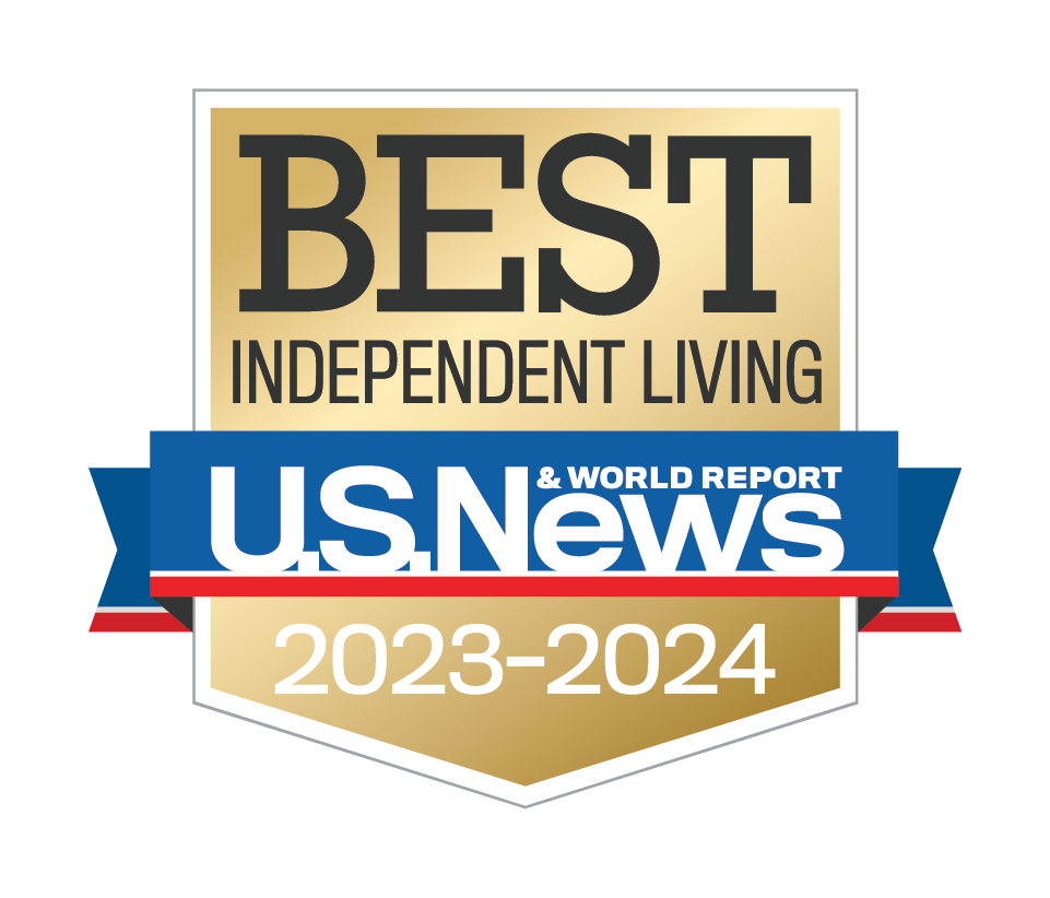 The best independent living u s news & world report logo.