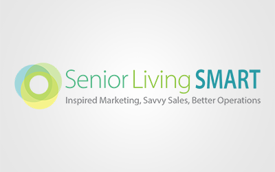 The logo for Senior Living Smart showcases the essence of senior living care.
