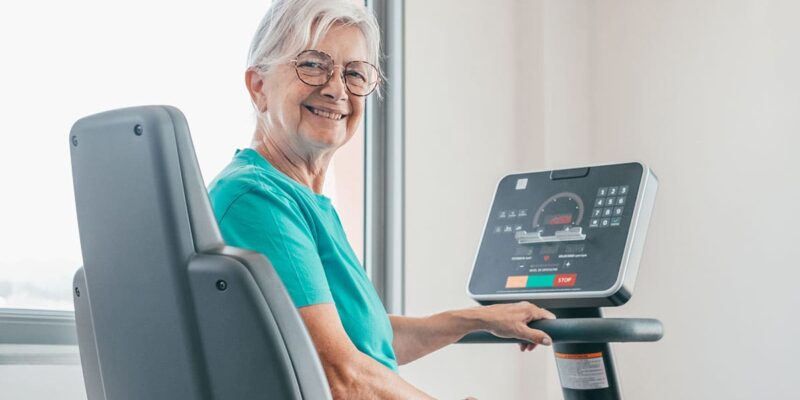 Photo of a senior for the article The Senior Living Amenities and Services You’ll Find in a CCRC