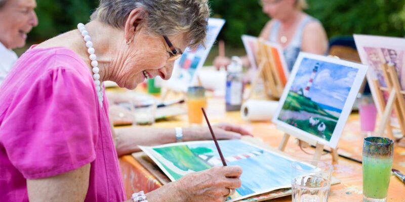 Unleashing Creativity: Arts and Crafts at St. Mark Village