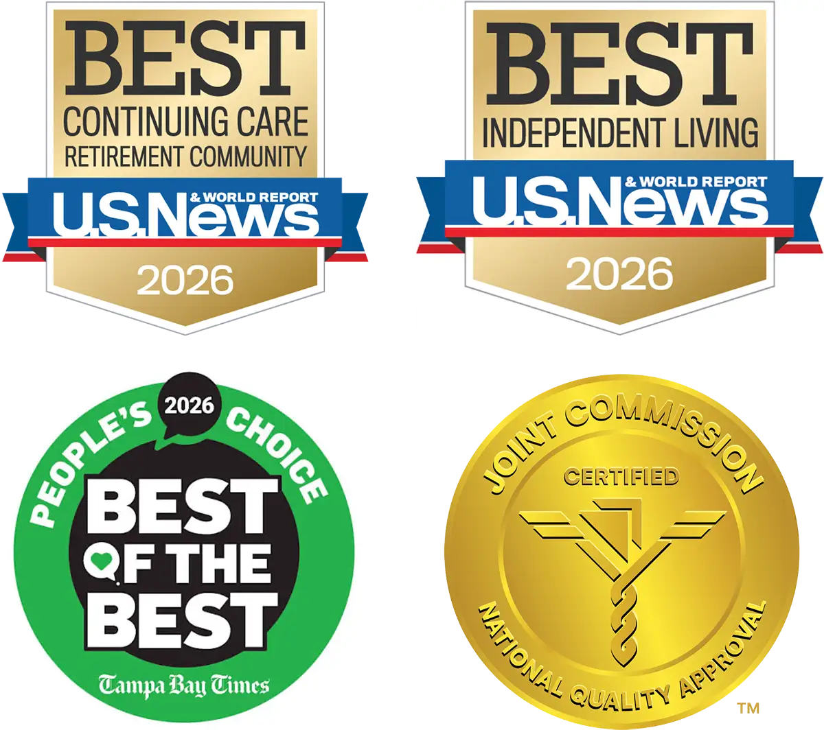 Photo of awards